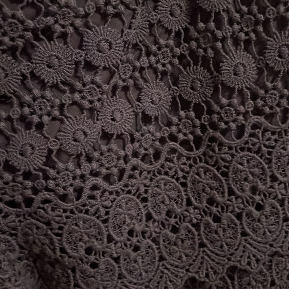 Ann Taylor Loft Navy Blue Riviera Crochet Shorts Size 0 - Picture 6 of 6